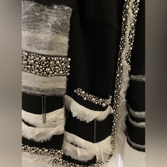 New Diane Von Furstenberg  Wool Blazer Cardigan - Picture 4 of 5